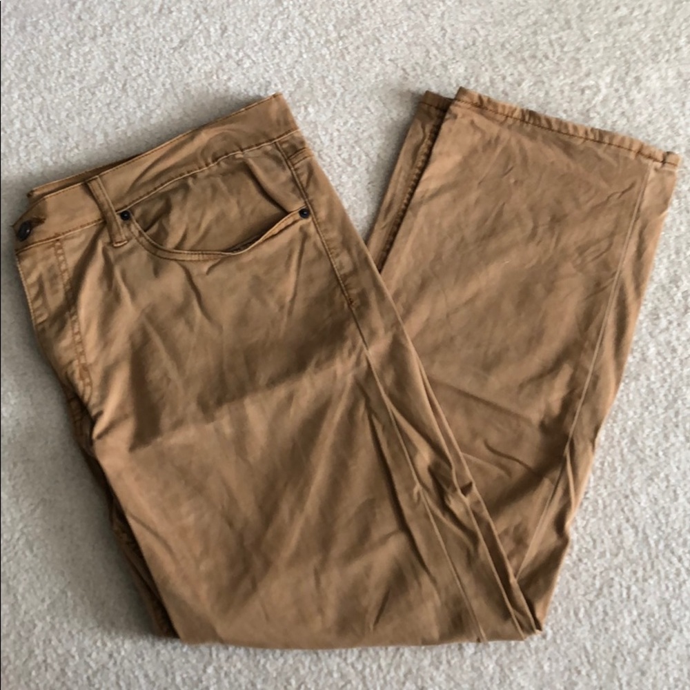 Goodfellow slim straight tan jeans
